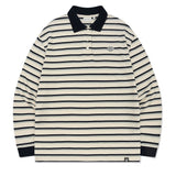 [GISELLE着用] WOMEN'S RUGBY STRIPE LONG SLEEVE