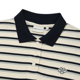 [GISELLE着用] WOMEN'S RUGBY STRIPE LONG SLEEVE