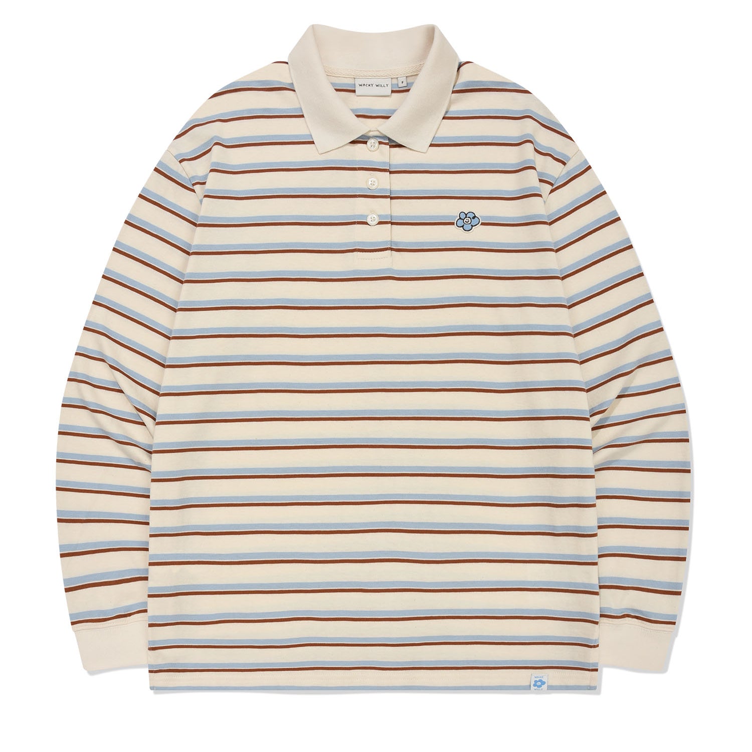 [予約販売/6月上旬入庫予定] [GISELLE着用] WOMEN'S RUGBY STRIPE LONG SLEEVE