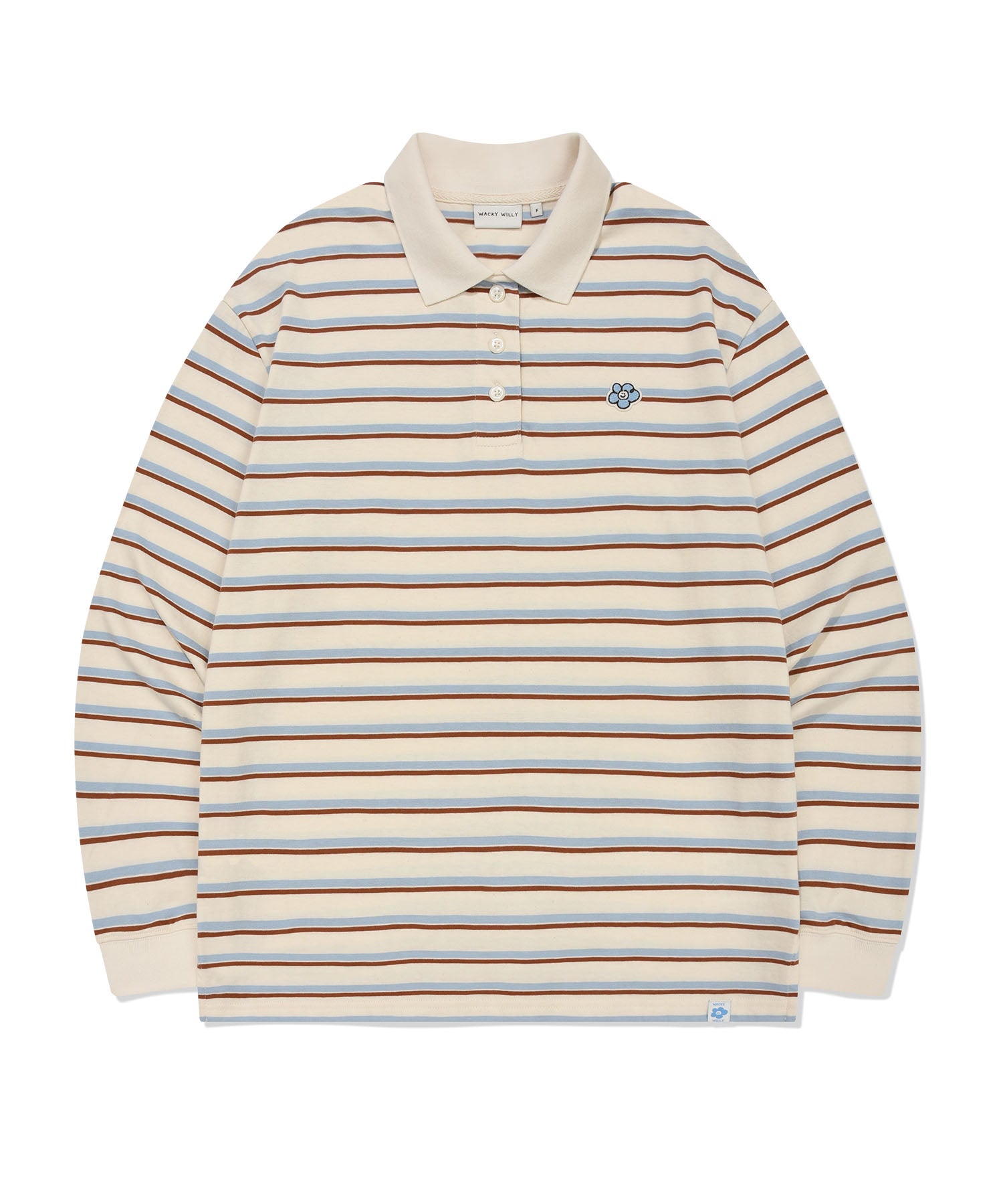 [GISELLE着用] WOMEN'S RUGBY STRIPE LONG SLEEVE