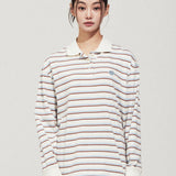WOMEN'S RUGBY STRIPE LONG SLEEVE
