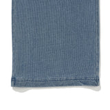 WOMEN'S DENIM WASHED SEMI-WIDE CARGO PANTS