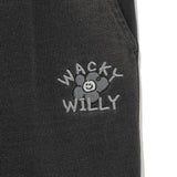 WOMEN'S DENIM WASHED SEMI-WIDE CARGO PANTS