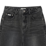 [GISELLE着用] WOMEN'S SEMI-FLARE FIT DENIM PANTS