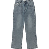 [GISELLE着用] WOMEN'S SEMI-FLARE FIT DENIM PANTS