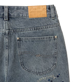 [GISELLE着用] WOMEN'S SEMI-FLARE FIT DENIM PANTS