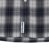 EMBROIDERED GRAPHIC CHECK LONG-SLEEVED SHIRT