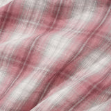 EMBROIDERED GRAPHIC CHECK LONG-SLEEVED SHIRT