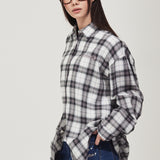 WOMEN'S OVERFIT CHECK SHIRT