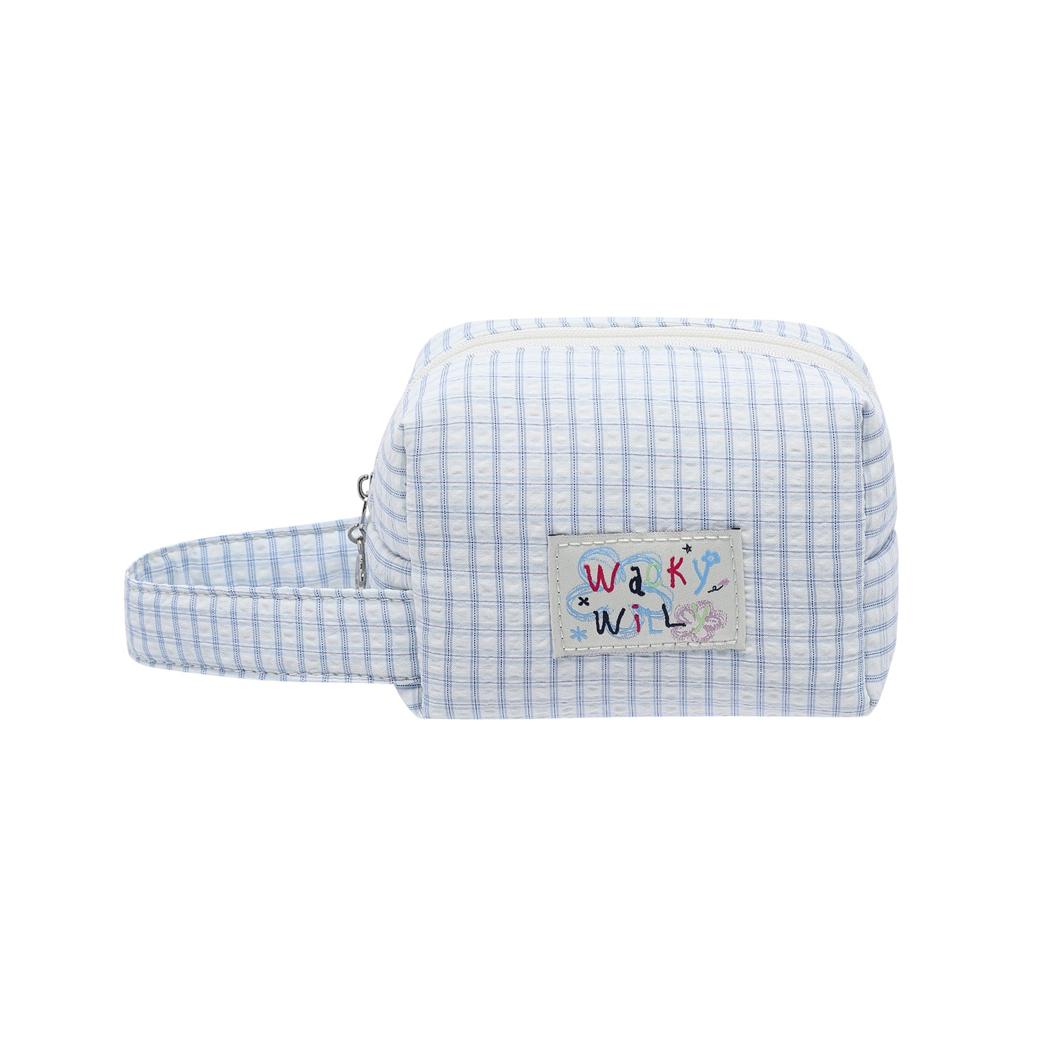 WOMEN'S CHECK SQUARE POUCH