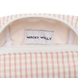 WOMEN'S CHECK SQUARE POUCH