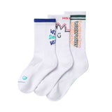 [予約販売/3月下旬入庫予定] GRAPHIC FILE SOCKS 3 PACK
