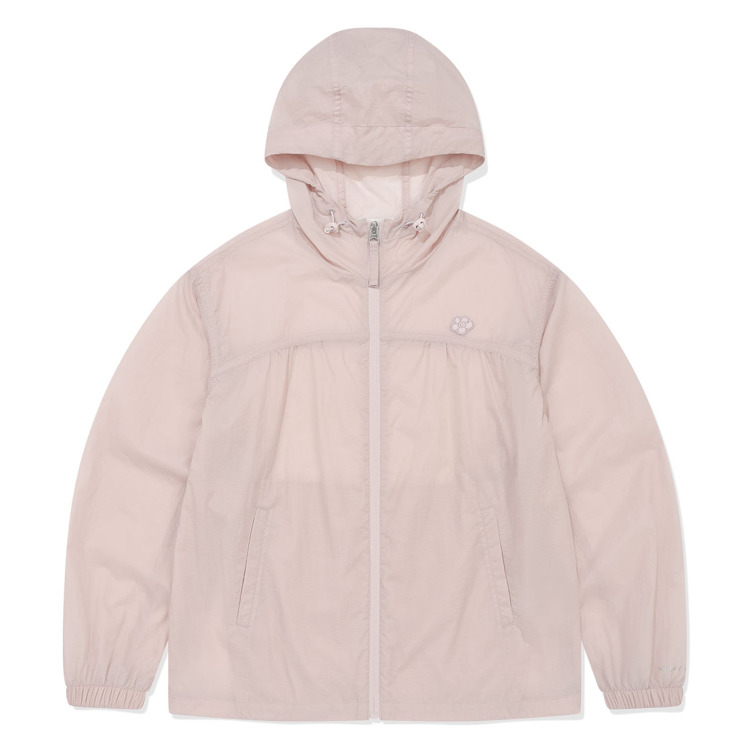 WOMEN'S SHEER NYLON WINDBREAKER