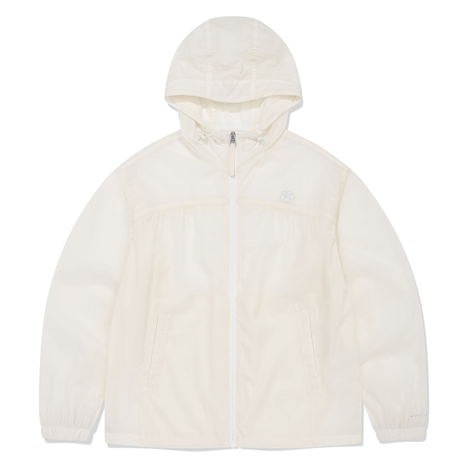 WOMEN'S SHEER NYLON WINDBREAKER