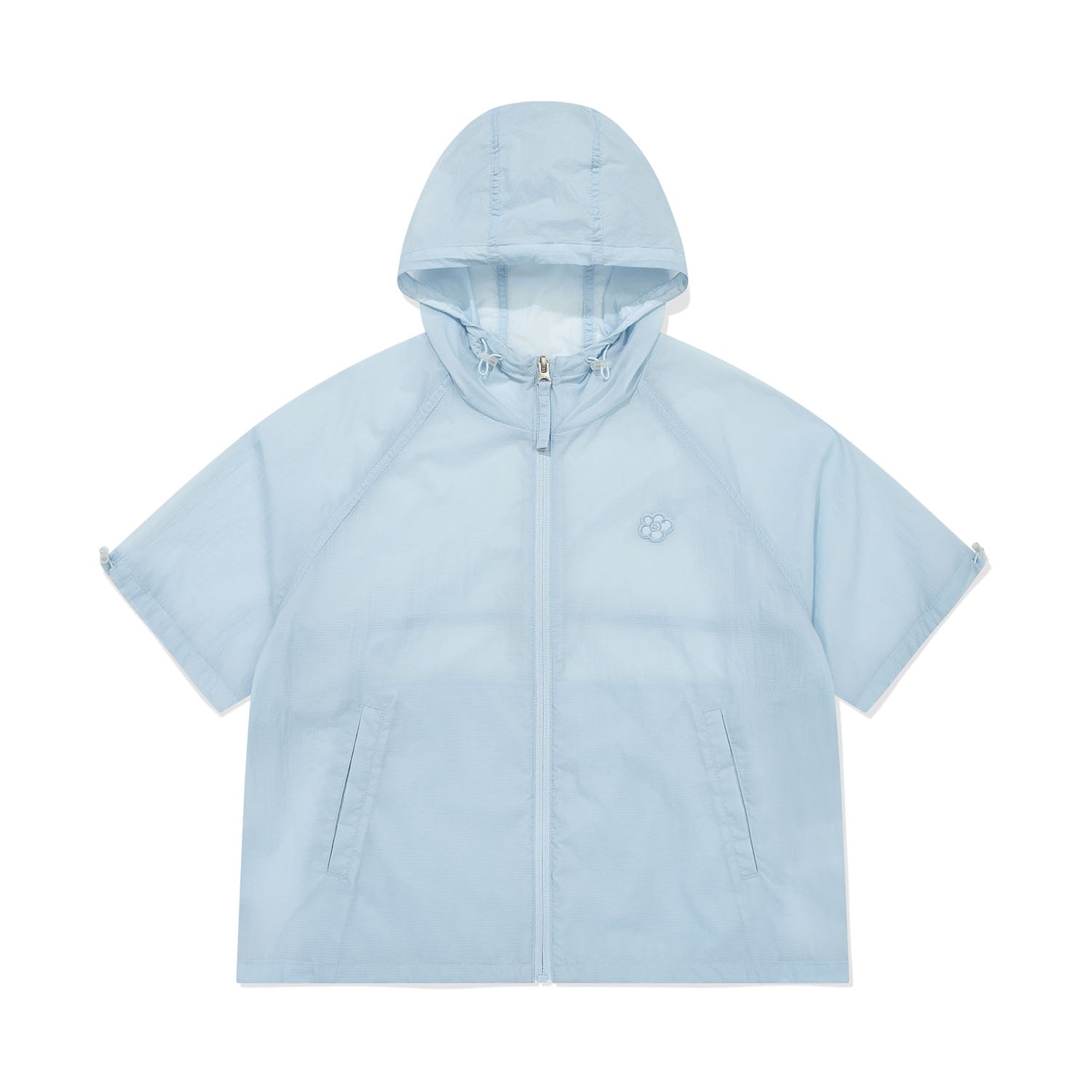 [GISELLE着用] WOMEN'S NYLON SHORT SLEEVE WINDBREAKER