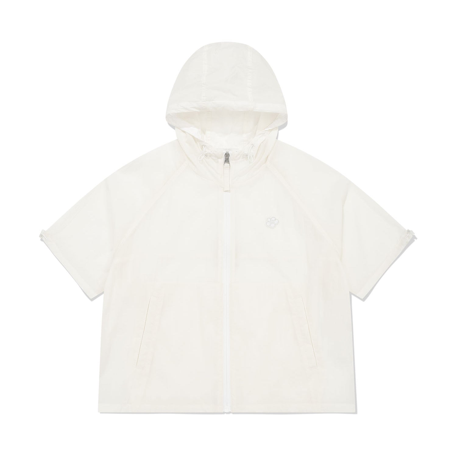 [GISELLE着用] WOMEN'S NYLON SHORT SLEEVE WINDBREAKER