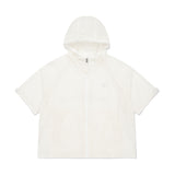 [予約販売/4月上旬入庫予定] WOMEN'S NYLON SHORT SLEEVE WINDBREAKER