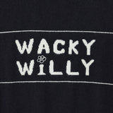 [予約販売/3月下旬入庫予定] WOMEN'S TYPOGRAPHIC COLOR BLOCK SHORT-SLEEVED KNIT