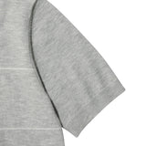 [予約販売/3月下旬入庫予定] WOMEN'S TYPOGRAPHIC COLOR BLOCK SHORT-SLEEVED KNIT