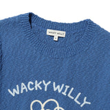 [GISELLE着用] WOMEN'S BIG LILY GRAPHIC SHORT SLEEVE KNIT