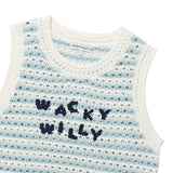 [予約販売/6月上旬入庫予定] WOMEN'S KNIT CROCHET VEST