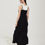 WOMEN'S NYLON BUSTIER DRESS
