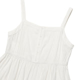 [GISELLE着用] WOMEN'S COTTON EYELET BUSTIER DRESS