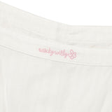 [GISELLE着用] WOMEN'S COTTON EYELET BUSTIER DRESS