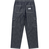 EASY DENIM STRAIGHT CARGO PANTS