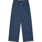 [予約販売/4月上旬入庫予定] WOMEN'S WIDE FIT LOW-ONS DENIM PANTS