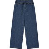 [予約販売/4月上旬入庫予定] WOMEN'S WIDE FIT LOW-ONS DENIM PANTS