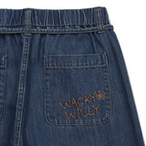 [予約販売/4月上旬入庫予定] WOMEN'S WIDE FIT LOW-ONS DENIM PANTS
