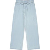 [予約販売/4月上旬入庫予定] WOMEN'S WIDE FIT LOW-ONS DENIM PANTS