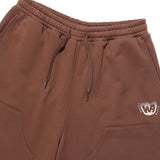 WIDE SWEAT DOUBLE KNEE SHORTS