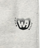 WIDE SWEAT DOUBLE KNEE SHORTS