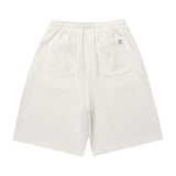 WIDE SWEAT DOUBLE KNEE SHORTS