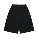 WIDE SWEAT BERMUDA SHORTS