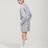 WOMEN'S LILY WAPPEN SWEAT SHORTS
