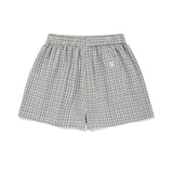 WOMEN'S CHECKED SEERSUCKER SHORTS