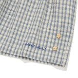 WOMEN'S CHECKED SEERSUCKER SHORTS