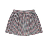 WOMEN'S CHECKED SEERSUCKER SHORTS