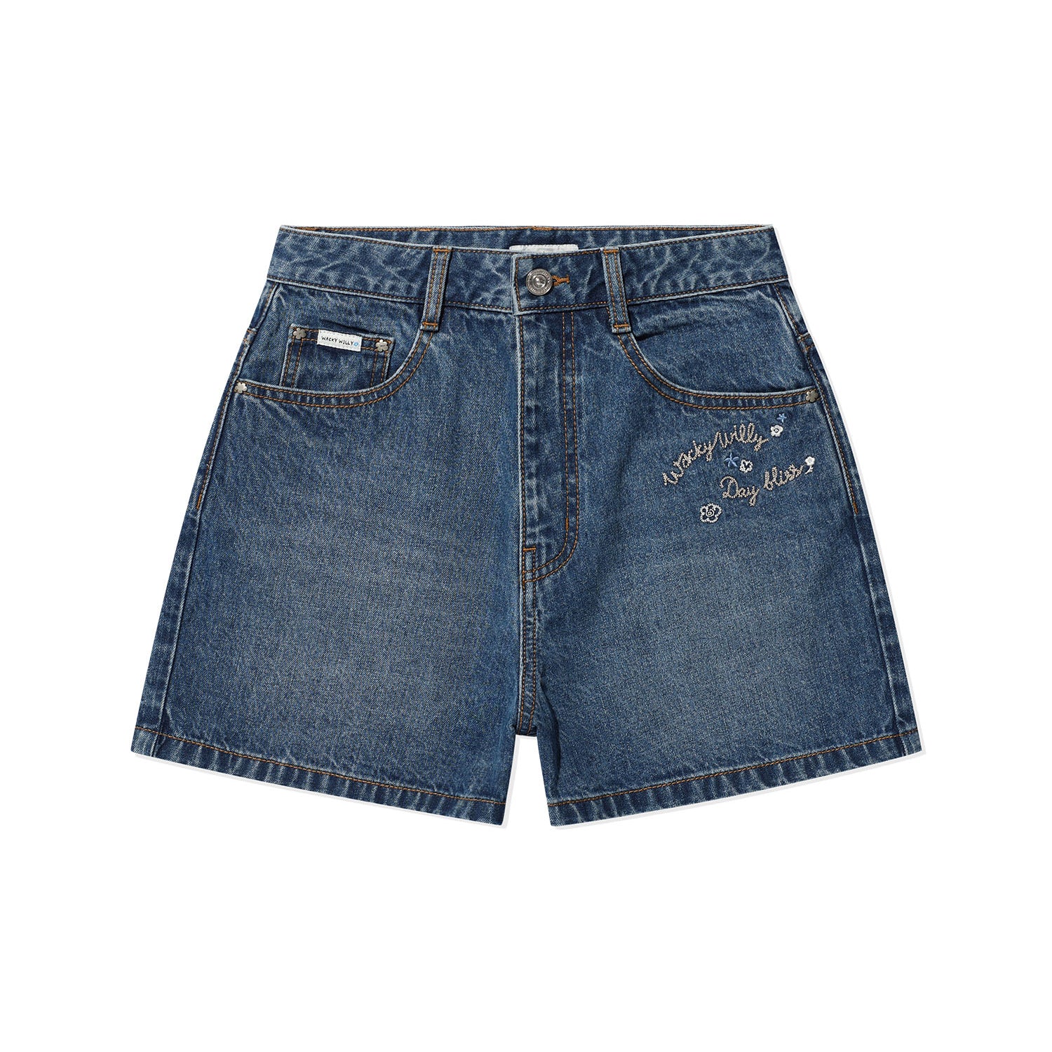 [GISELLE着用] WOMEN'S 3/4 LENGTH DENIM SHORTS