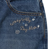 [GISELLE着用] WOMEN'S 3/4 LENGTH DENIM SHORTS