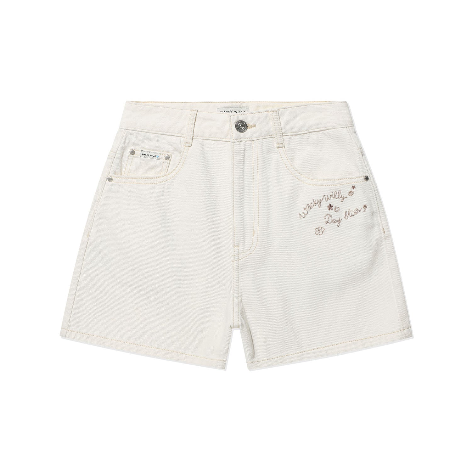 [GISELLE着用] WOMEN'S 3/4 LENGTH DENIM SHORTS