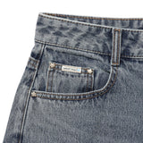 [予約販売/6月上旬入庫予定] WOMEN'S APPLIQUE DENIM BERMUDA SHORTS