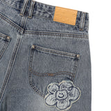 [予約販売/6月上旬入庫予定] WOMEN'S APPLIQUE DENIM BERMUDA SHORTS