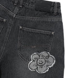 [予約販売/6月上旬入庫予定] WOMEN'S APPLIQUE DENIM BERMUDA SHORTS