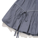 [GISELLE着用] WOMEN'S BALLOON RIBBON MINI SKIRT