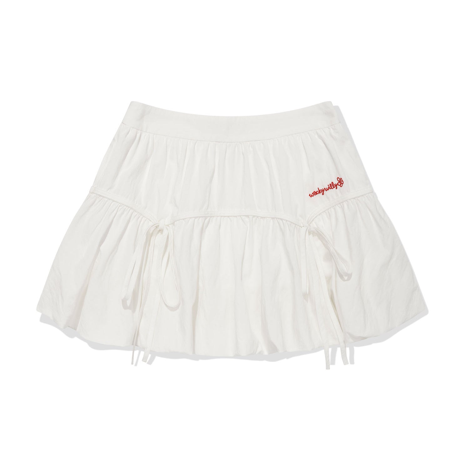 [GISELLE着用] WOMEN'S BALLOON RIBBON MINI SKIRT