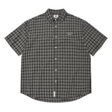 GINGHAM CHECK SHORT-SLEEVED SHIRT